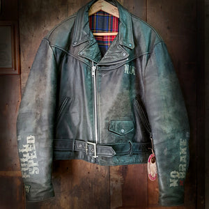 Leather jacket L'ECOSSAIS